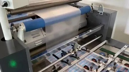 Macchina automatica per il taglio del rivestimento e la laminazione di pellicole adesive multifunzione con pellicola fusa (SAFM-1080)